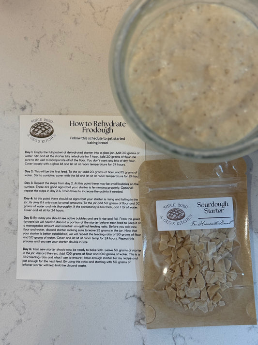 Dehydrated Sourdough Starter